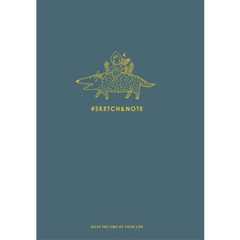 Notes Szkicownik PaperHome A5/64/120g Kot/Królik